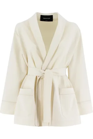 Fabiana Filippi Mujer, Chaquetas, Blanco, Talla: M