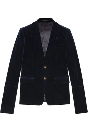 Gucci Hombre, Chaquetas, Azul, Talla: M