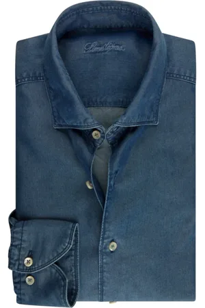 Stenströms Hombre, Camisas, Azul, Talla: 2XL