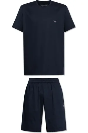 Emporio Armani Hombre, Pijama, Azul, Talla: S