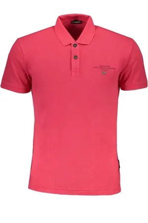 Napapijri Hombre, Camisetas, Rosa, Talla: S