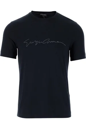 Giorgio Armani Hombre, Camisetas, Negro, Talla: XL