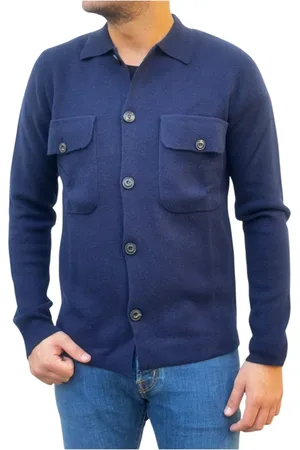 L.B.M. 1911 Hombre, Jerseys, Azul, Talla: XL