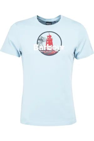 Barbour Hombre, Camisetas, Azul, Talla: L
