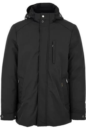 MOORER Hombre, Chaquetas, Negro, Talla: XL