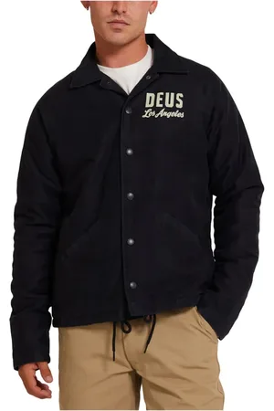 Deus Ex Machina Hombre, Chaquetas, Negro, Talla: M