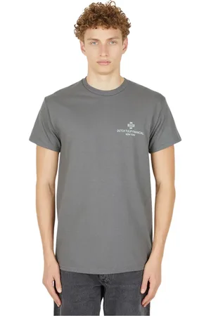 DTF.NYC Hombre, Camisetas, Gris, Talla: M