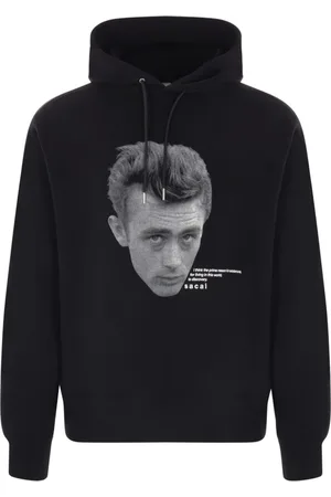SACAI Hombre, Sudaderas, Negro, Talla: 2XS