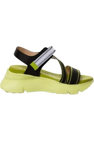 Hispanitas Mujer, Zapatos, Verde, Talla: 39 EU