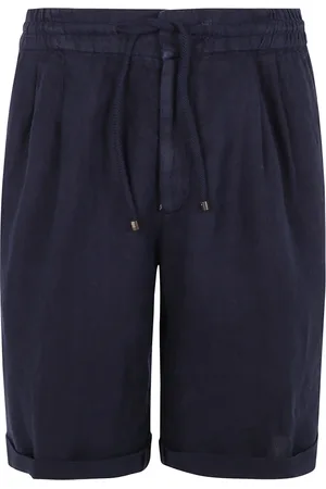 Brunello Cucinelli Hombre, Pantalones cortos, Azul, Talla: L