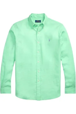 Ralph Lauren Hombre, Camisas, Verde, Talla: L