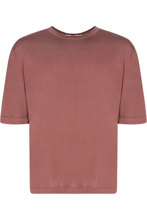 LARDINI Hombre, Camisetas, Marrón, Talla: L