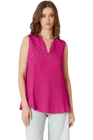 Manila Grace Mujer, Camisetas, Rosa, Talla: L