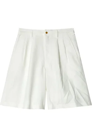 Comme des Garçons Hombre, Pantalones cortos, Blanco, Talla: M