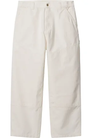 Carhartt Hombre, Pantalones, Blanco, Talla: S