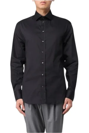 Emporio Armani Hombre, Camisas, Azul, Talla: 2XL