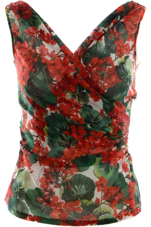Dolce & Gabbana Mujer, Camisetas, Rojo, Talla: L