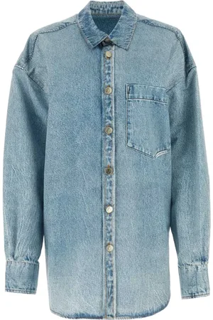 Alexander Wang Mujer, Blusas y Camisas, Azul, Talla: S