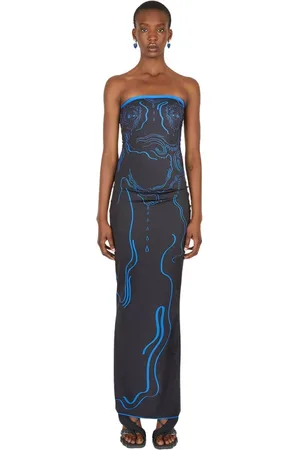 DI PETSA Mujer, Vestidos, Negro, Talla: L