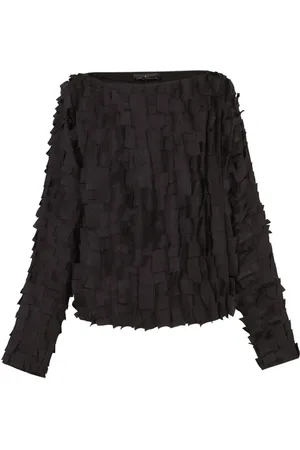Cortana Mujer, Blusas y Camisas, Negro, Talla: S