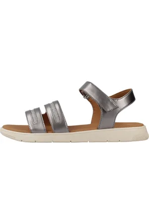 Geox Mujer, Zapatos, Gris, Talla: 38 EU