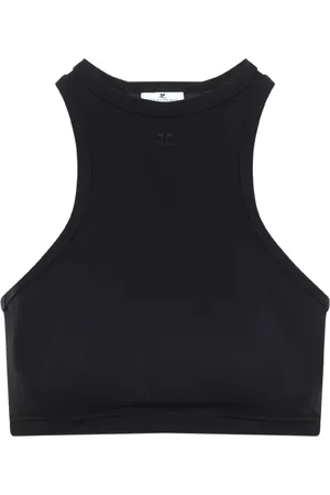 Courrèges Mujer, Camisetas, Negro, Talla: M