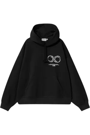Carhartt Hombre, Sudaderas, Negro, Talla: M