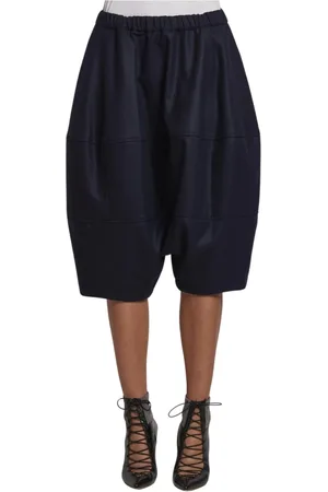 Comme des Garçons Mujer, Pantalones cortos, Azul, Talla: M