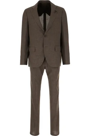 LARDINI Hombre, Trajes, Marrón, Talla: M