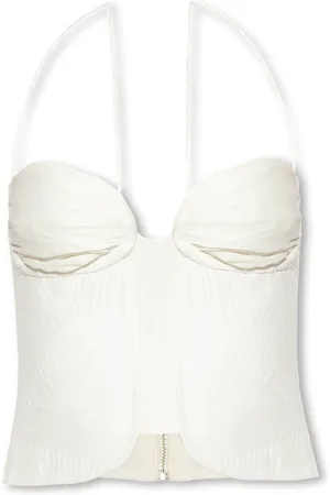Cult Gaia Mujer, Camisetas, Blanco, Talla: S