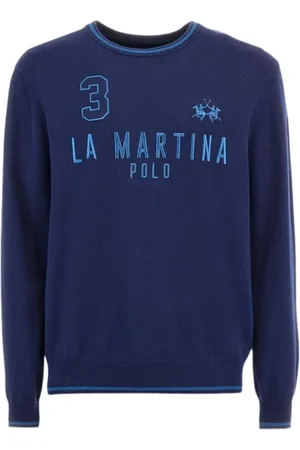 La Martina Hombre, Sudaderas, Azul, Talla: L