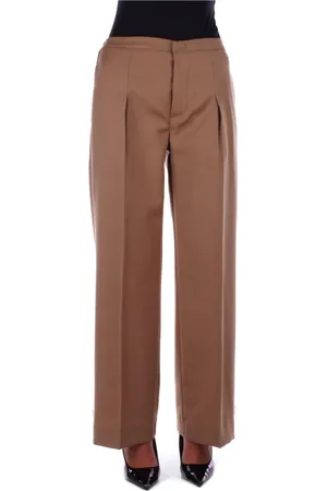 Dondup Mujer, Pantalones, Marrón, Talla: S