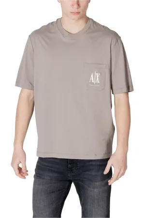 Armani Exchange Hombre, Camisetas, Marrón, Talla: S