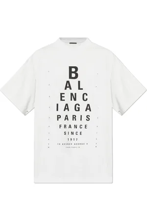 Balenciaga Hombre, Camisetas, Blanco, Talla: S