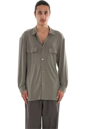 MAGLIANO Hombre, Camisas, Gris, Talla: M