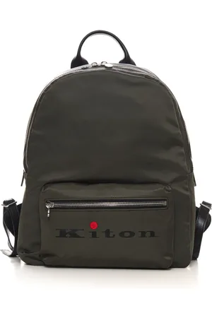 Kiton Hombre, Bolsos, Verde, Talla: ONE Size
