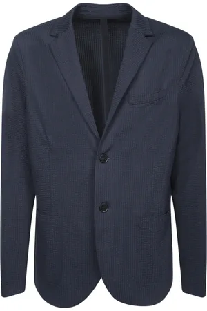 Harris Wharf London Hombre, Chaquetas, Azul, Talla: M