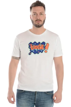 D.A. Daniele Alessandrini Hombre, Camisetas, Blanco, Talla: L