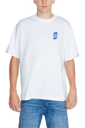 Replay Hombre, Camisetas, Blanco, Talla: L