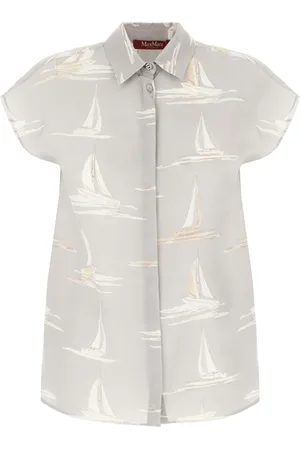Max Mara Mujer, Blusas y Camisas, Gris, Talla: XS