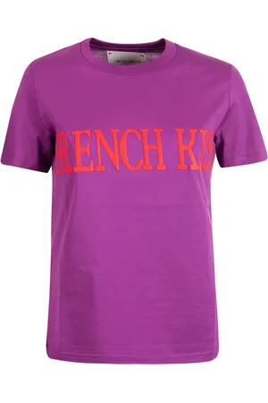 Alberta Ferretti Mujer, Camisetas, Púrpura, Talla: S