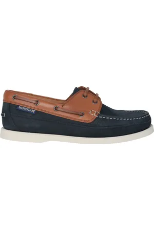 Mephisto Hombre, Zapatos, Azul, Talla: 44 1/2 EU