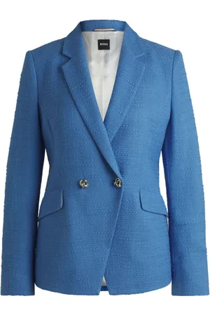 HUGO BOSS Mujer, Chaquetas, Azul, Talla: M