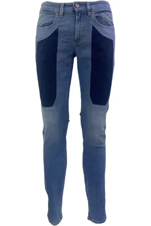 Jeckerson Hombre, Vaqueros, Azul, Talla: W42