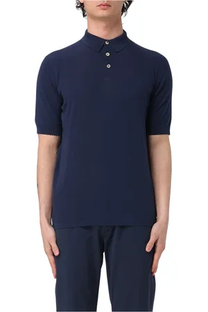ELEVENTY Hombre, Camisetas, Azul, Talla: L