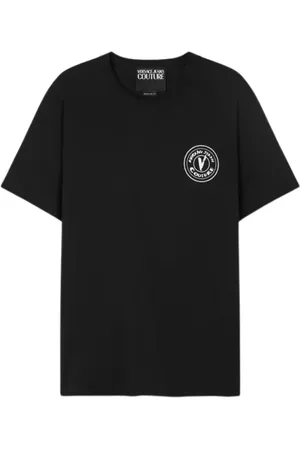 VERSACE Hombre, Camisetas, Negro, Talla: XL