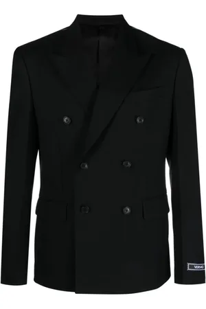 VERSACE Hombre, Chaquetas, Negro, Talla: L