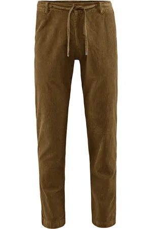 Bomboogie Hombre, Pantalones, Marrón, Talla: W34