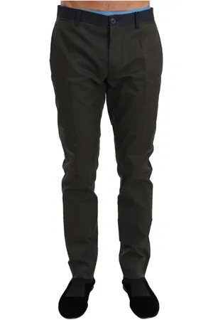Dolce & Gabbana Hombre, Pantalones, Gris, Talla: M