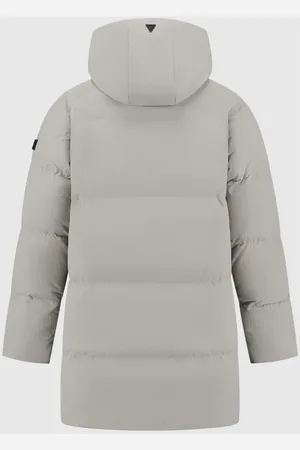 Pure Path Hombre, Abrigos, Gris, Talla: S